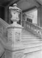 Waza - szczeg balustrady schodw wewntrznych - zdjcie z 1930 roku
